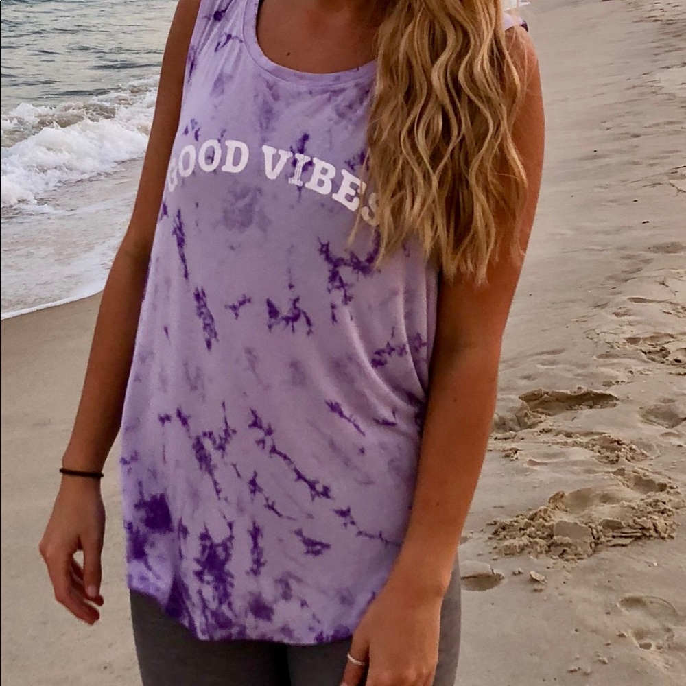 Tie dye tank